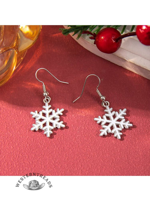 Christmas Ornament Tassel Earrings