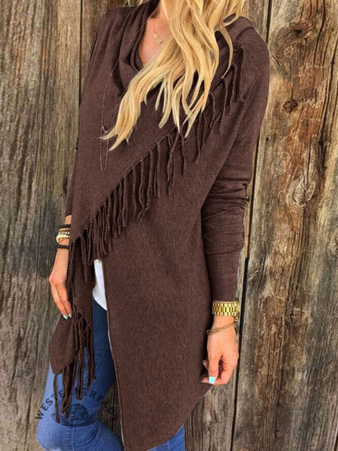 Women's Mid-Length Slim-Fit Knit Sweater