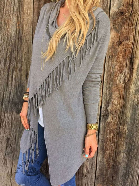 Women's Mid-Length Slim-Fit Knit Sweater