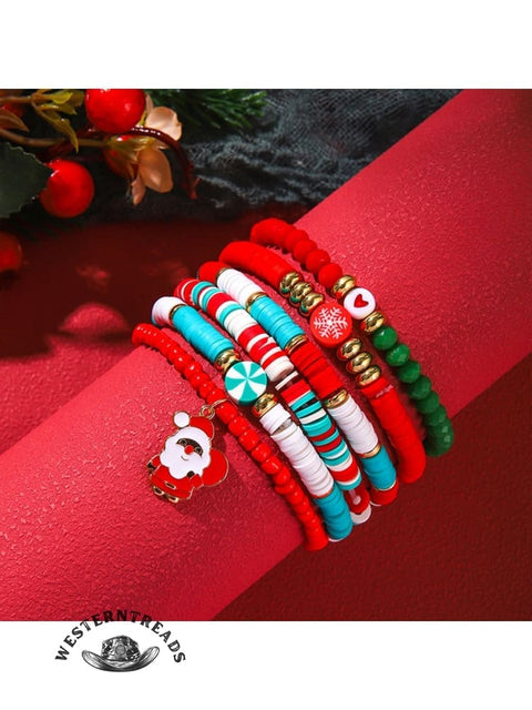 Christmas Soft Clay Beads Hand Ornaments