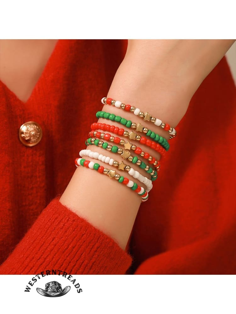 Christmas Soft Clay Beads Hand Ornaments