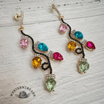 Christmas Light Earrings