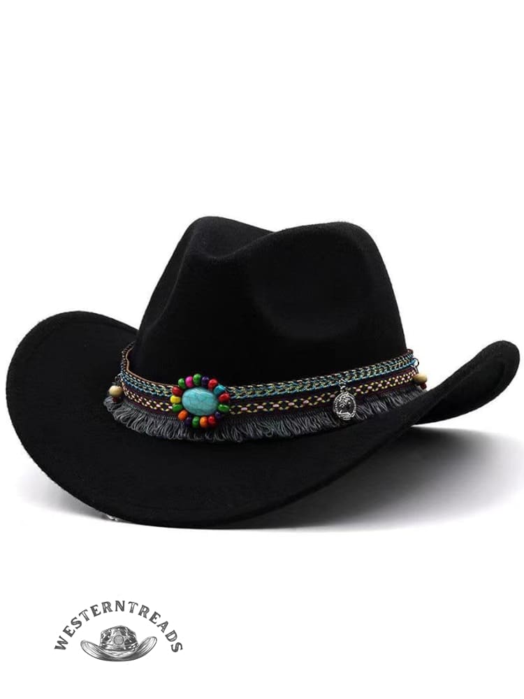 Solid Color Western Cowboy Hat