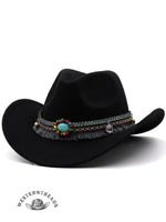 Solid Color Western Cowboy Hat