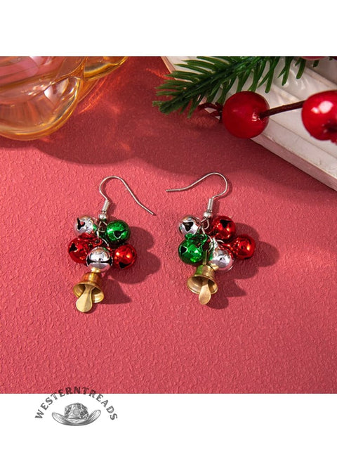 Christmas Ornament Tassel Earrings