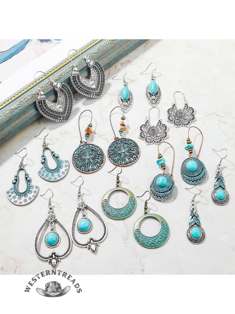 Boho Vintage Earrings