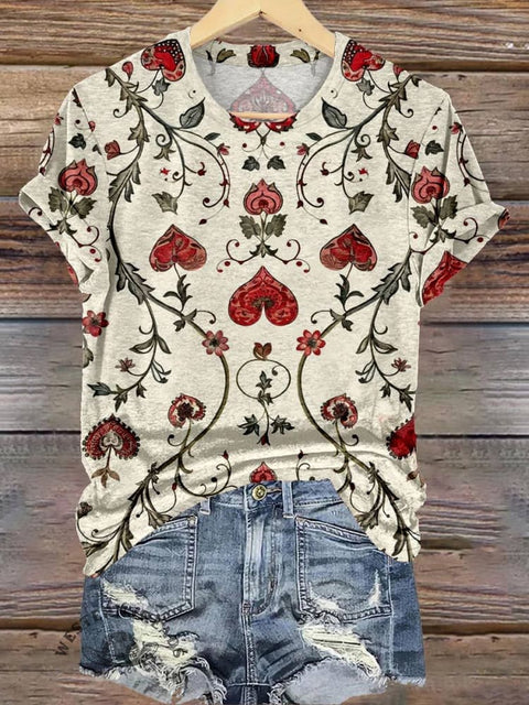Valentine's Day Print T-shirt