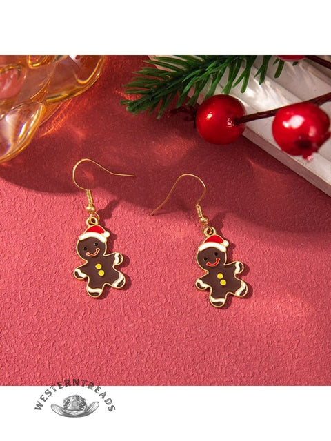 Christmas Ornament Tassel Earrings