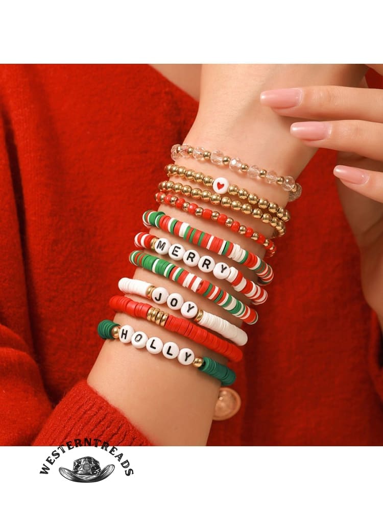 Christmas Soft Clay Beads Hand Ornaments