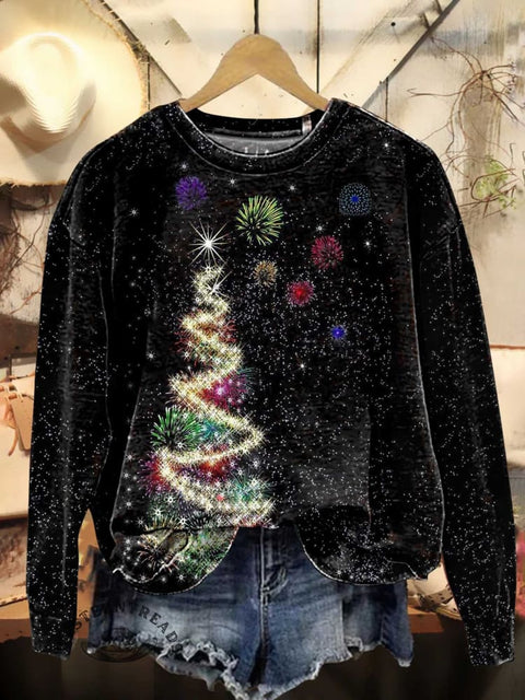Christmas Tree Casual Sweatshirt