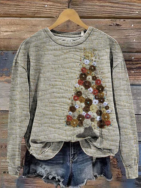 Christmas Tree Casual Sweatshirt
