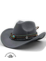 Solid Color Western Cowboy Hat