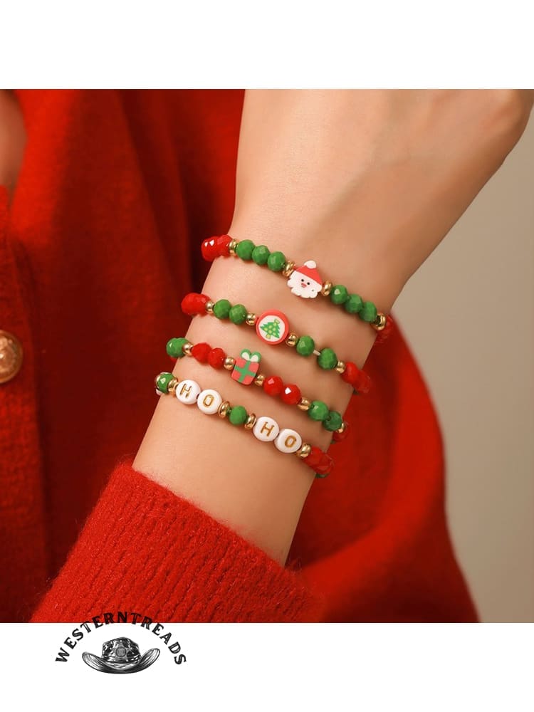 Christmas Soft Clay Beads Hand Ornaments