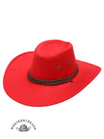 Western Cowboy Suede Riding Hat
