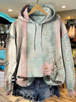 Vintage Retro Print CasualSweatshirt