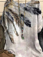 Women's Western Printed Casual Top