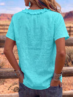 Vintage Art Print Comfortable Summer Fabrics Cotton Linen Casual Shirt