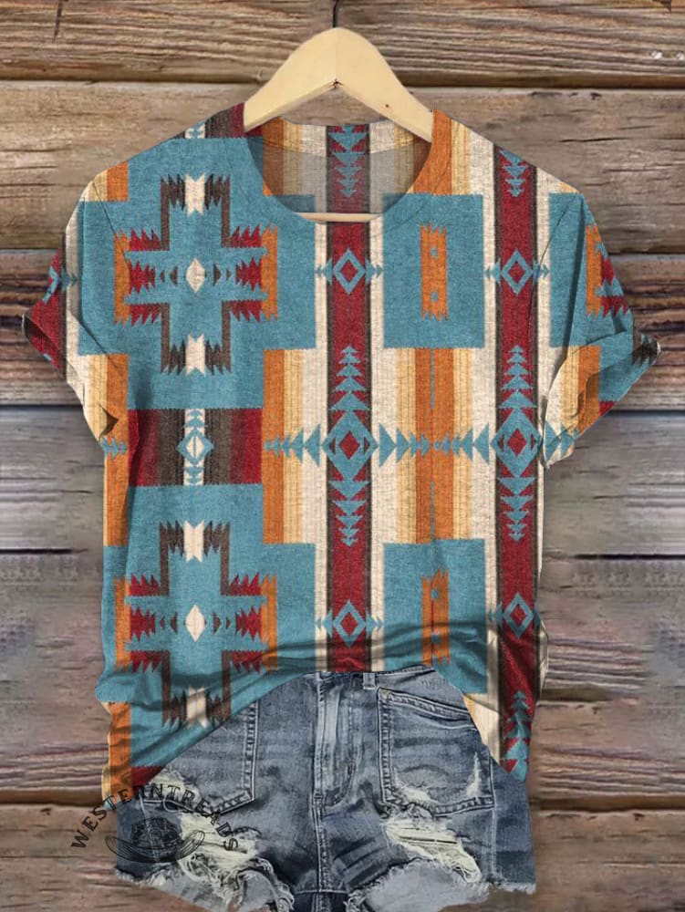 Vintage Art Print T-shirt