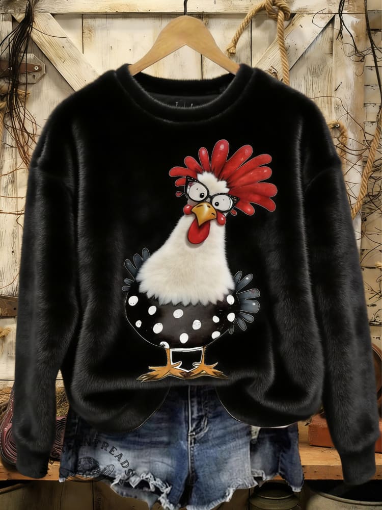 Christmas Fall/Winter Warm Plush Sweatshirt