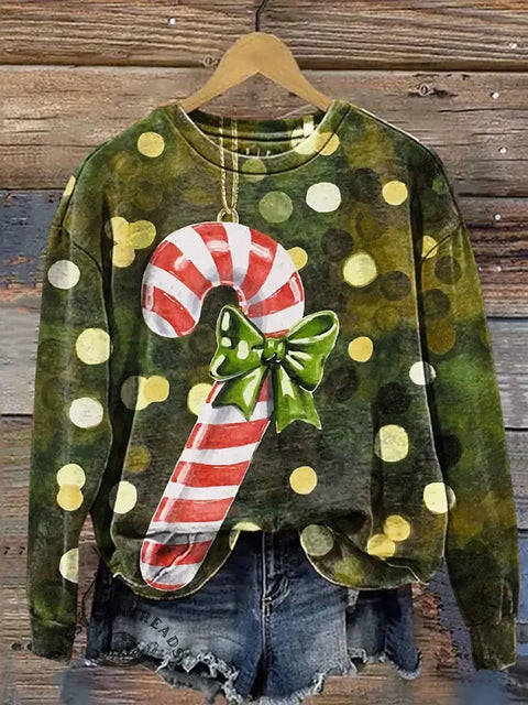 Christmas Casual Cotton Sweatshirt