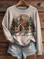 Christmas Art Print Casual Sweater