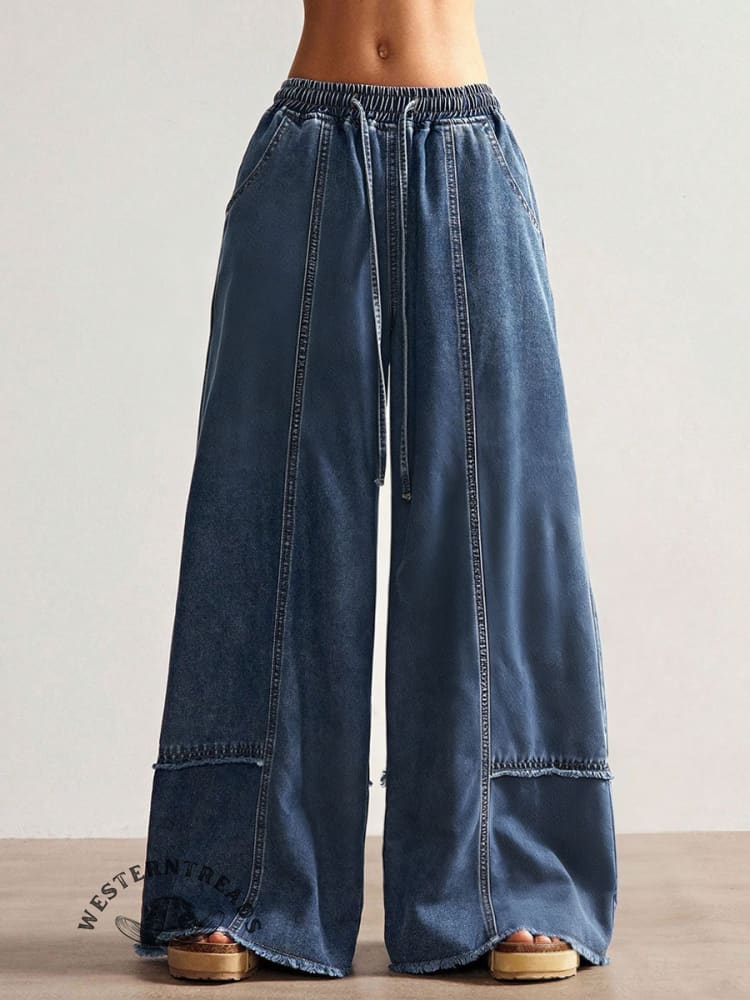 Women's Retro Casual Jeans