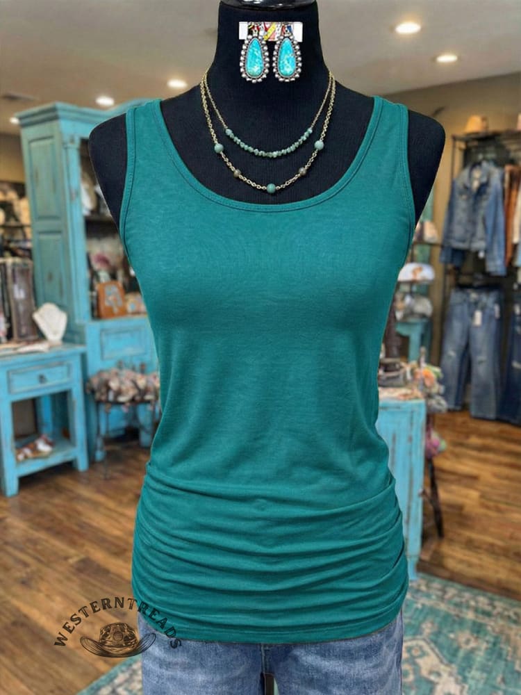 Vintage Western Art Soft Casual Tank
