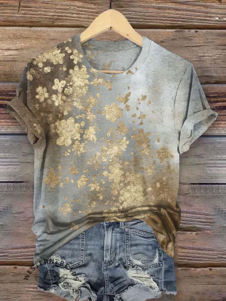 Vintage Art Print T-shirt