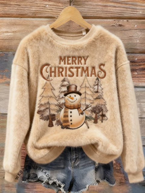 Christmas Fall/Winter Warm Plush Sweatshirt
