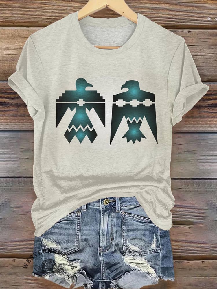 Aztec Art Print T-shirt