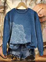 Vintage Art Print Sweatshirt