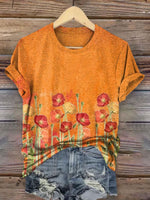 Vintage Art Print T-shirt