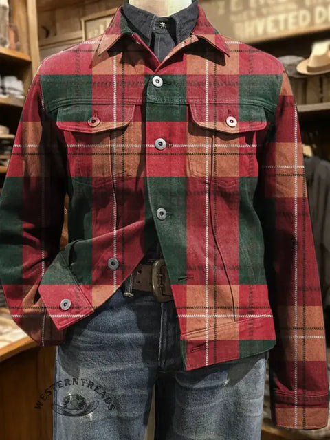 Men's Christmas Print Casual Top