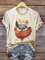 Vintage Art Print T-shirt