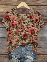 Retro Flower T-shirt