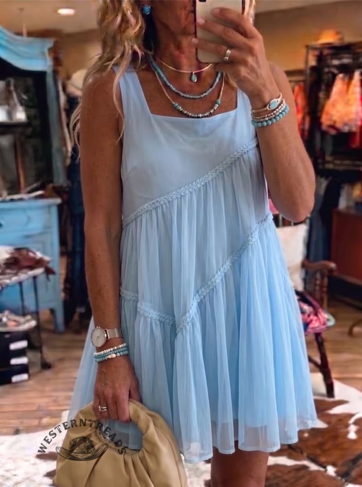 Women's Solid Color Dress