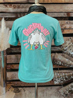 "guess What? Chicken Butt" Two-sided Graphic Tee