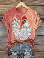 Vintage Art Print T-shirt