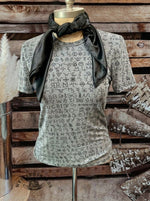 Cow Brand Print T-shirt