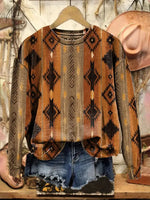 Vintage Art Print Sweatshirt