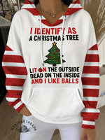 Ugly Christmas Sweater Hooded Sweatshirt