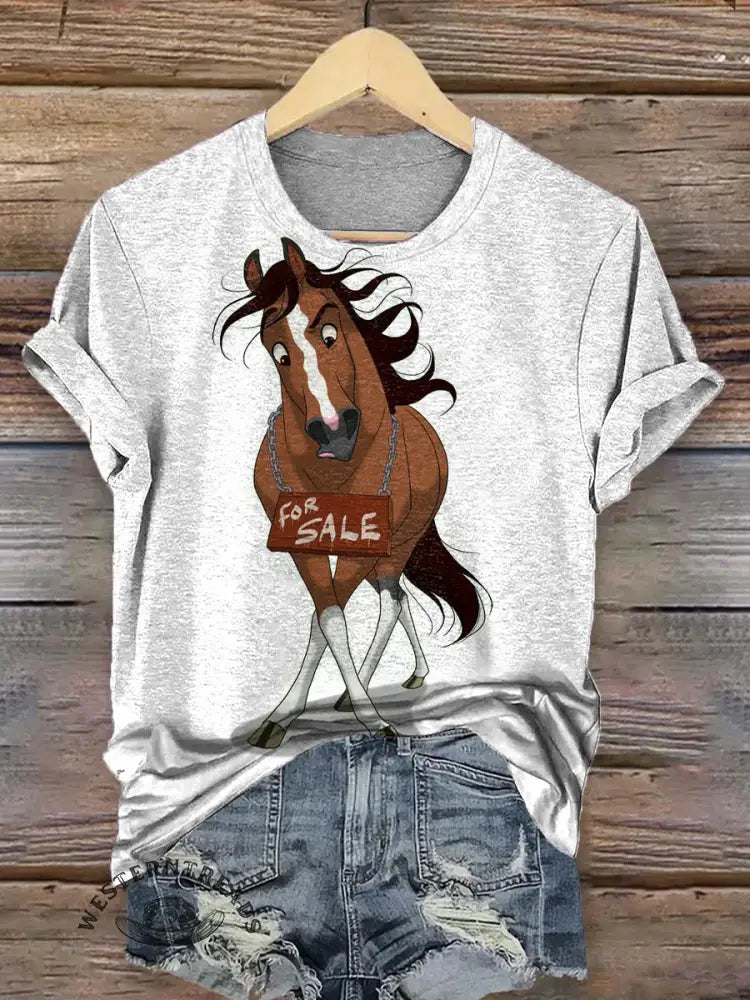 Funny Horse T-shirt