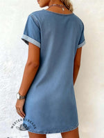 Women's Vintage Pocket Dress