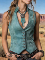Women's Retro Western Casual Tank Top