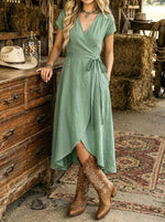 Boho Western Cowgirl Dress