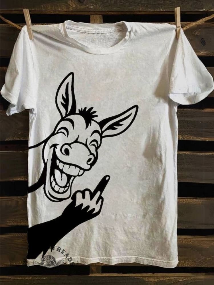 Donkey Print T-shirt
