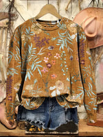 Vintage Art Print Sweatshirt