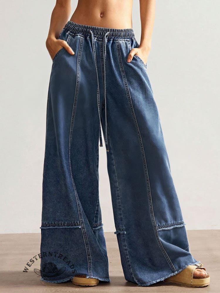 Women's Retro Casual Jeans