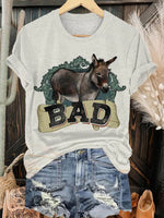 Donkey Print T-shirt