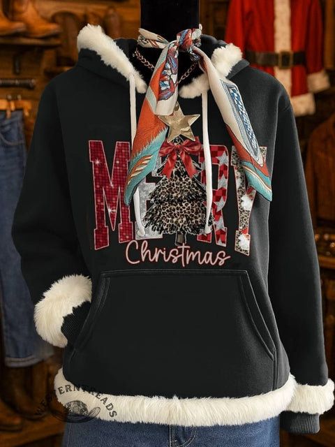 Christmas Print Casual Sweatshirt